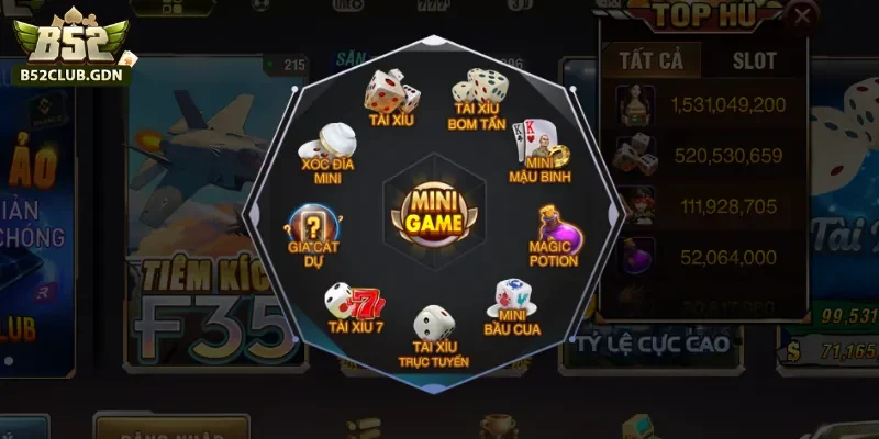 Top 5 Mini Game B52 Ăn Tiền Nhanh Nhất Trong Năm 2025